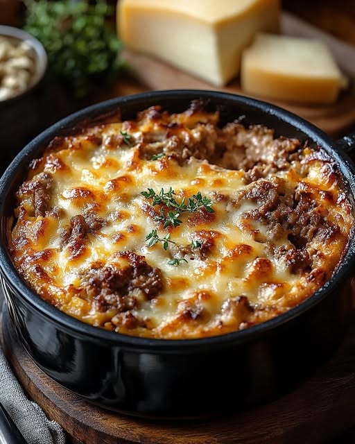 Cheesy Beef Casserole