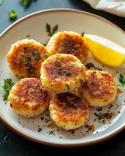 Cheesy Chicken Croquettes