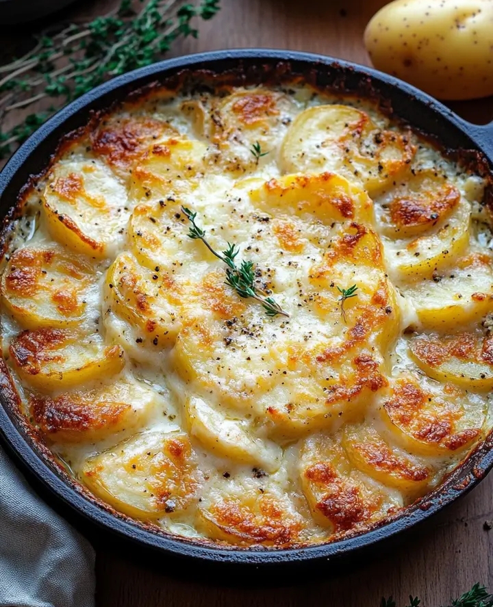 Cheesy Potato Gratin