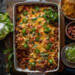 Cheesy Taco Casserole for a Crowd