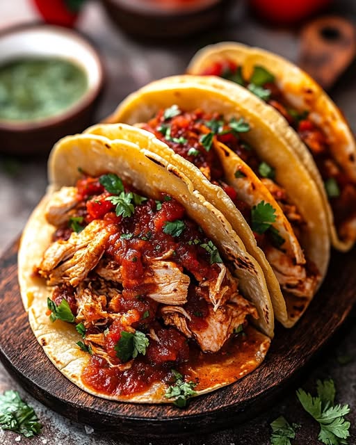 Chicken Birria Tacos