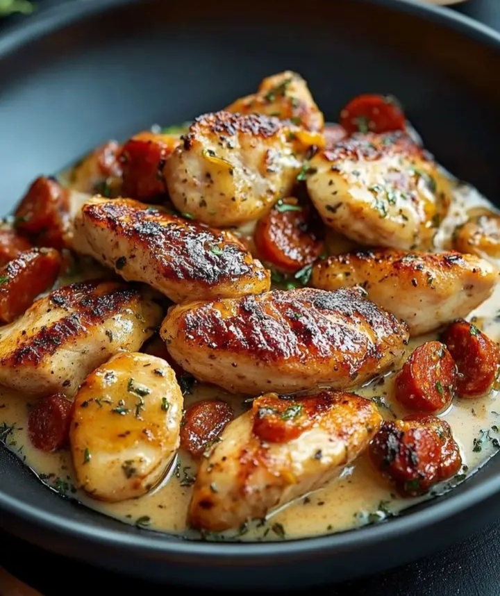 Chicken Chorizo Cream