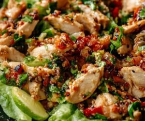 Chicken Larb Lettuce Wraps: The Best Easy Recipe