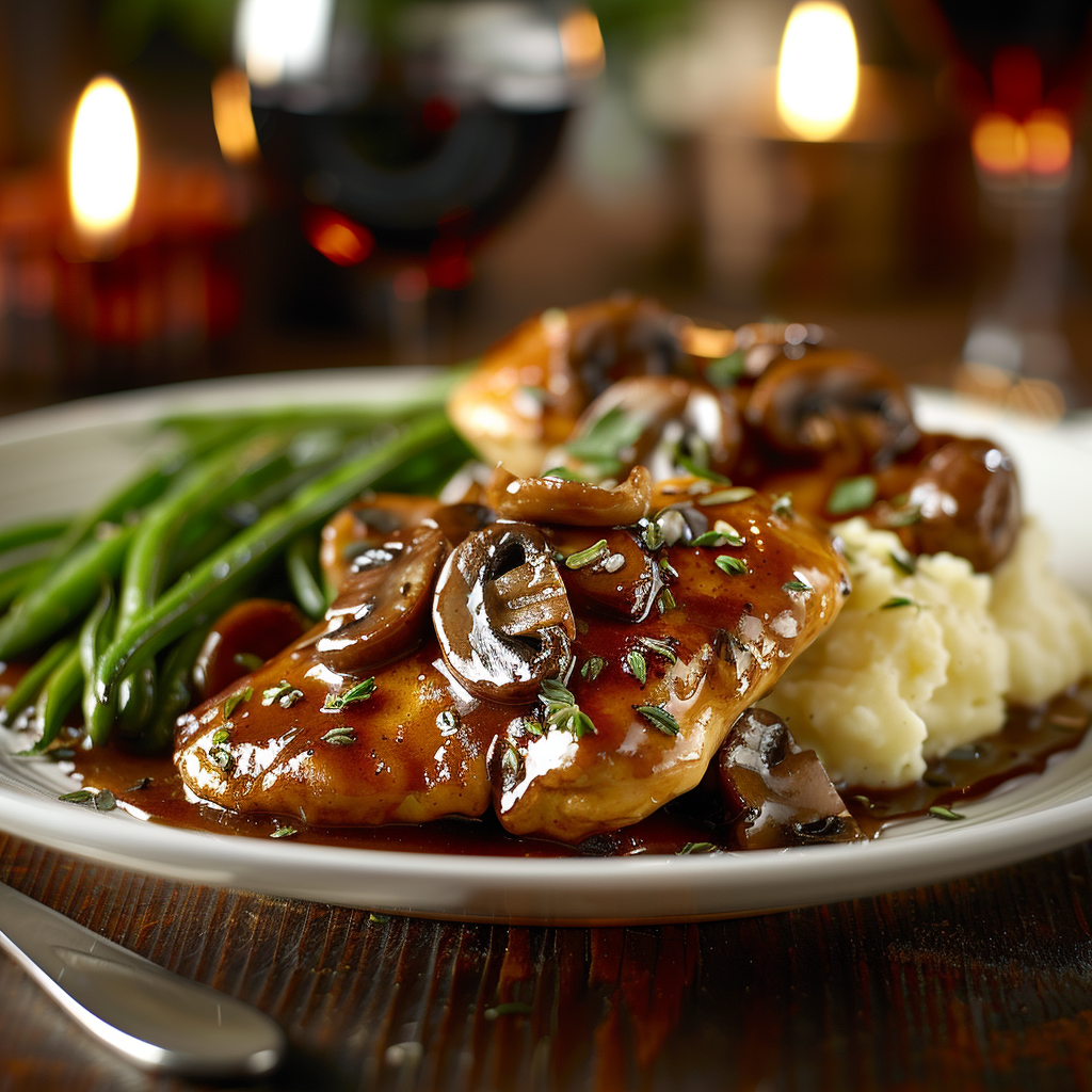 Chicken Marsala with Mushrooms & Wine Sauce: Irresistibly Rich Flavor 5 Chicken Marsala with Mushrooms & Wine Sauce