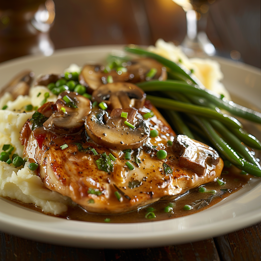 Chicken Marsala with Mushrooms & Wine Sauce: Irresistibly Rich Flavor 3 Chicken Marsala with Mushrooms & Wine Sauce