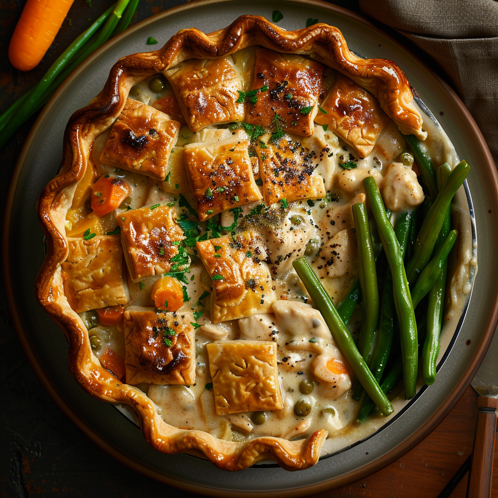 Chicken Pot Pie with Flaky Crust: Irresistibly Delicious Comfort Food 5 Chicken Pot Pie with Flaky Crust