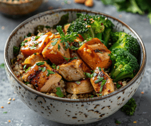 Chicken & Sweet Potato Buddha Bowl: Deliciously Healthy Recipe