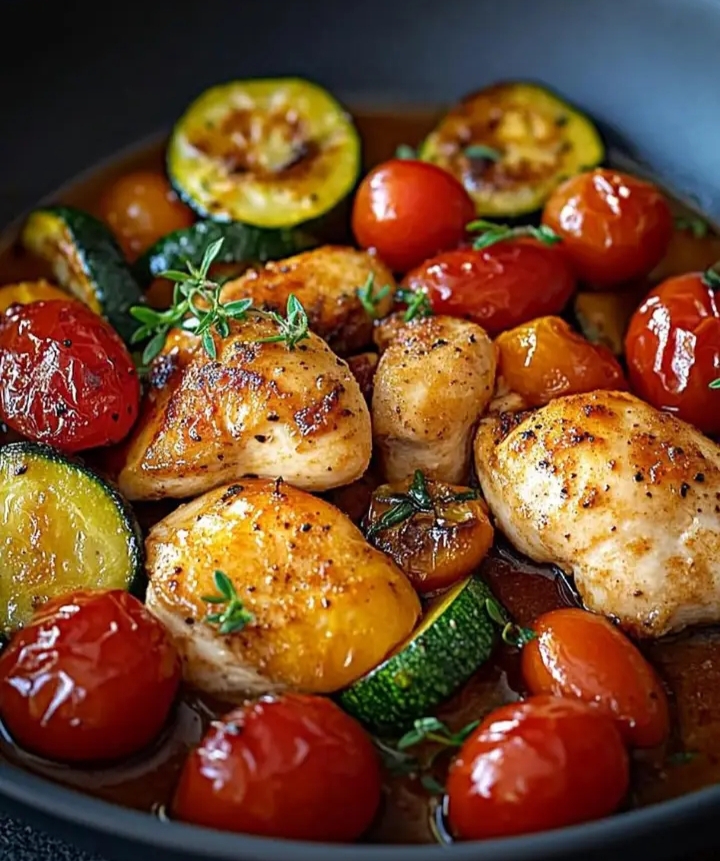 Chicken Zucchini Medley