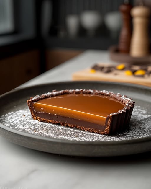 Chocolate Caramel Tart
