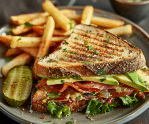 Classic BLT Sandwich with Avocado Twist: Irresistibly Delicious