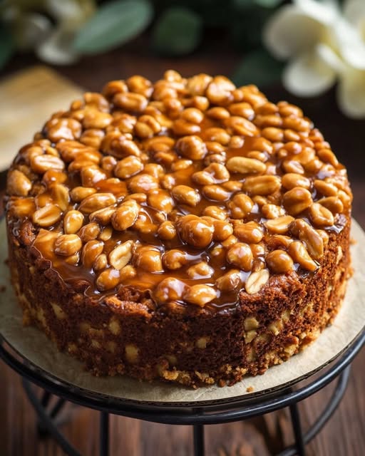 Coffee Peanut Cake
