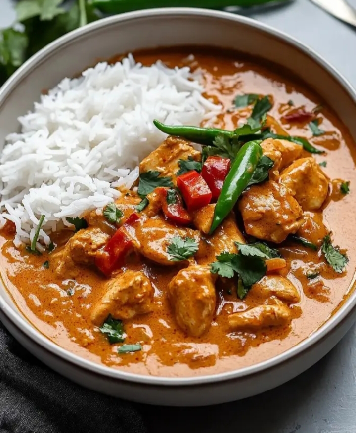 Creamy Panang Chicken