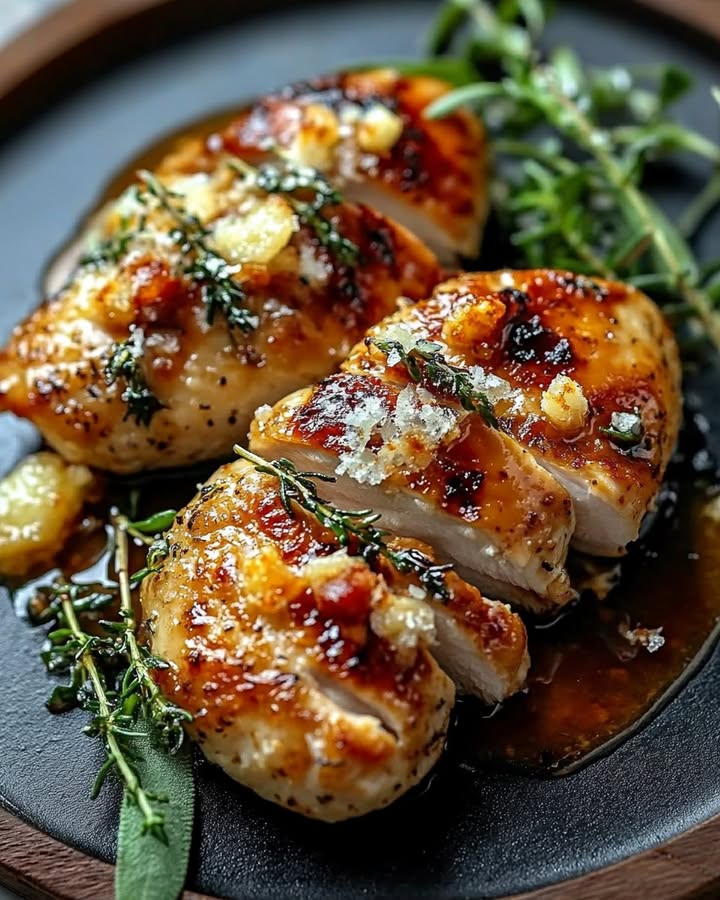 Crispy Garlic Parmesan