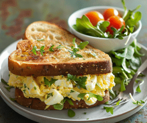 Egg Salad Sandwich with Fresh Herbs: Irresistibly Delicious Recipe