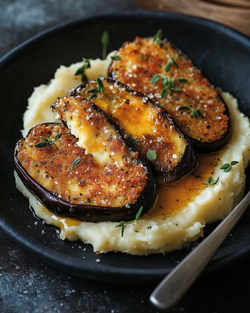 Eggplant Schnitzel Delight