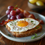Eggs in a Basket (Toast with Egg)