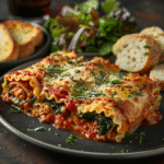 Family Style Lasagna Roll-Ups with Spinach