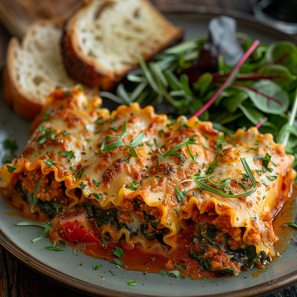 Family Style Lasagna Roll-Ups with Spinach: Irresistibly Cheesy & Easy! 3 Family Style Lasagna Roll-Ups with Spinach