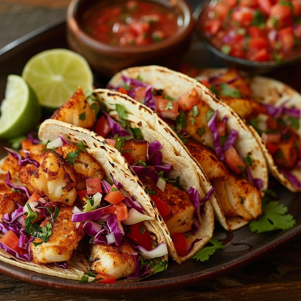Fish Tacos with Cabbage Slaw: 15-Minute Mouthwatering Recipe 2 Fish Tacos with Cabbage Slaw 15-Minute