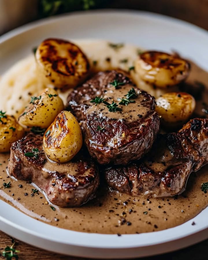 Gourmet Mushroom Steak