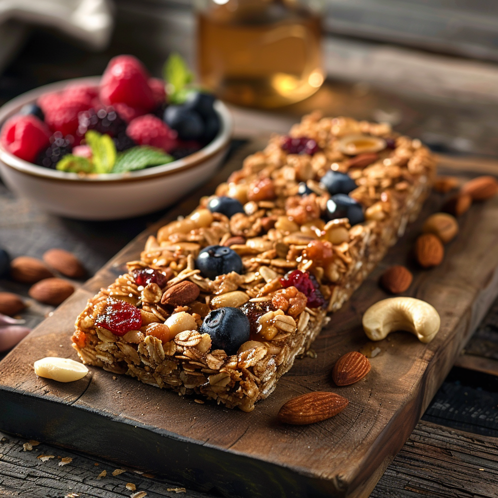 Granola Bars Homemade with Nuts & Honey: Irresistibly Crunchy Treats 5 Granola Bars Homemade with Nuts & Honey