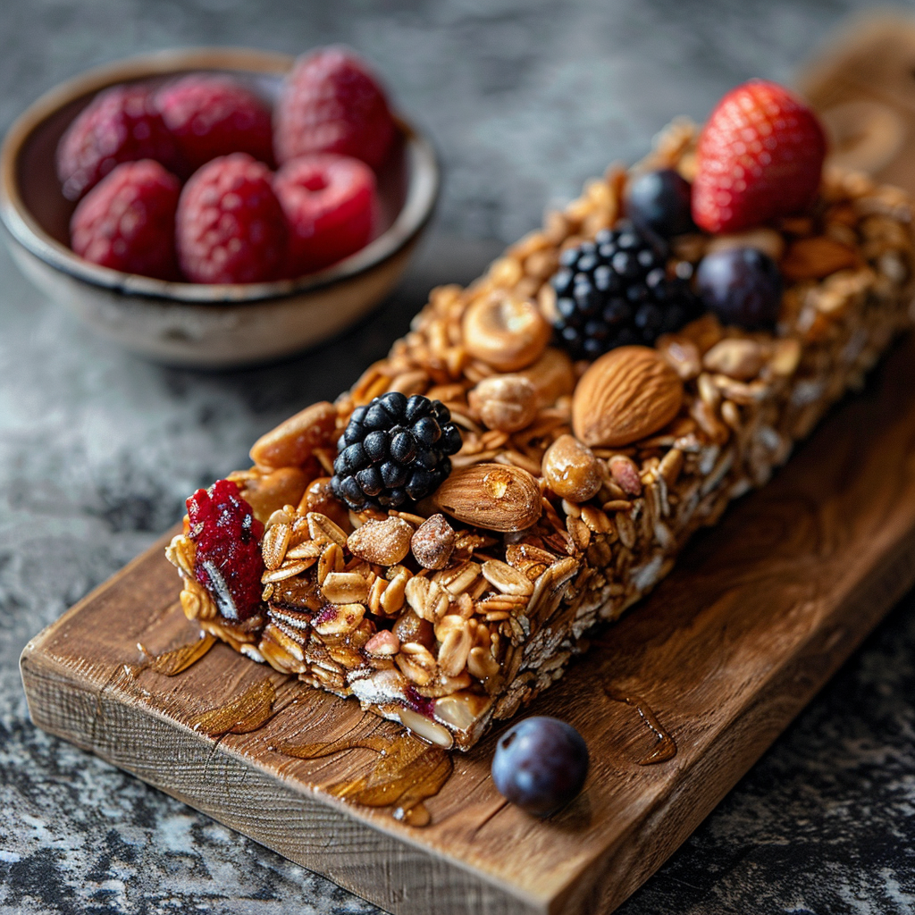 Granola Bars Homemade with Nuts & Honey: Irresistibly Crunchy Treats 2 Granola Bars Homemade with Nuts & Honey