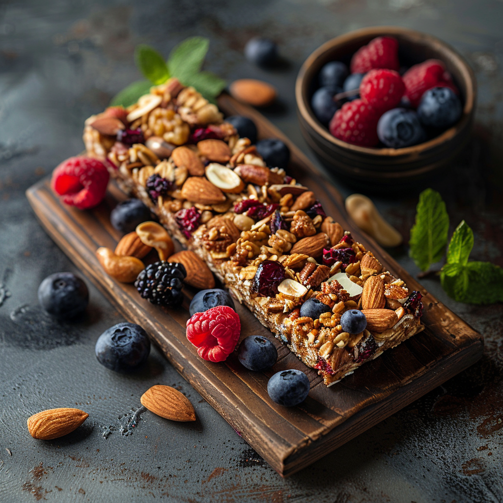 Granola Bars Homemade with Nuts & Honey: Irresistibly Crunchy Treats 4 Granola Bars Homemade with Nuts & Honey