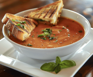 Grilled Cheese & Tomato Soup in 20 Minutes: Quick & Delicious Comfort Food