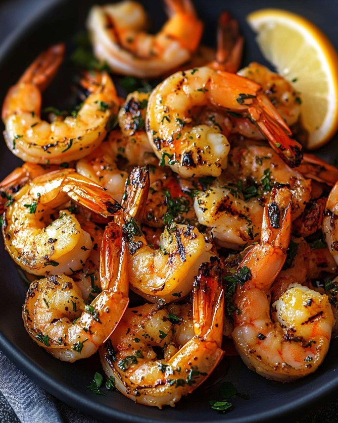 Grilled Garlic Shrimp