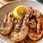 Grilled Lemon Garlic Shrimp