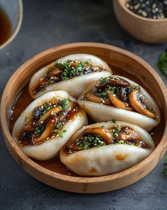 Hoisin Mushroom Gua Bao
