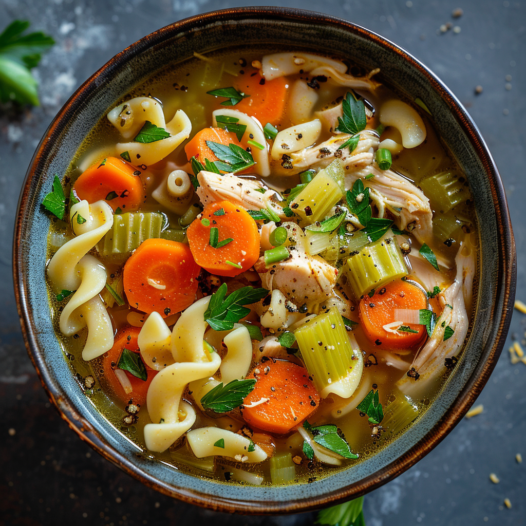 Instant Pot Chicken Noodle Soup: Quick & Delicious Comfort Food 2 Instant Pot Chicken Noodle Soup