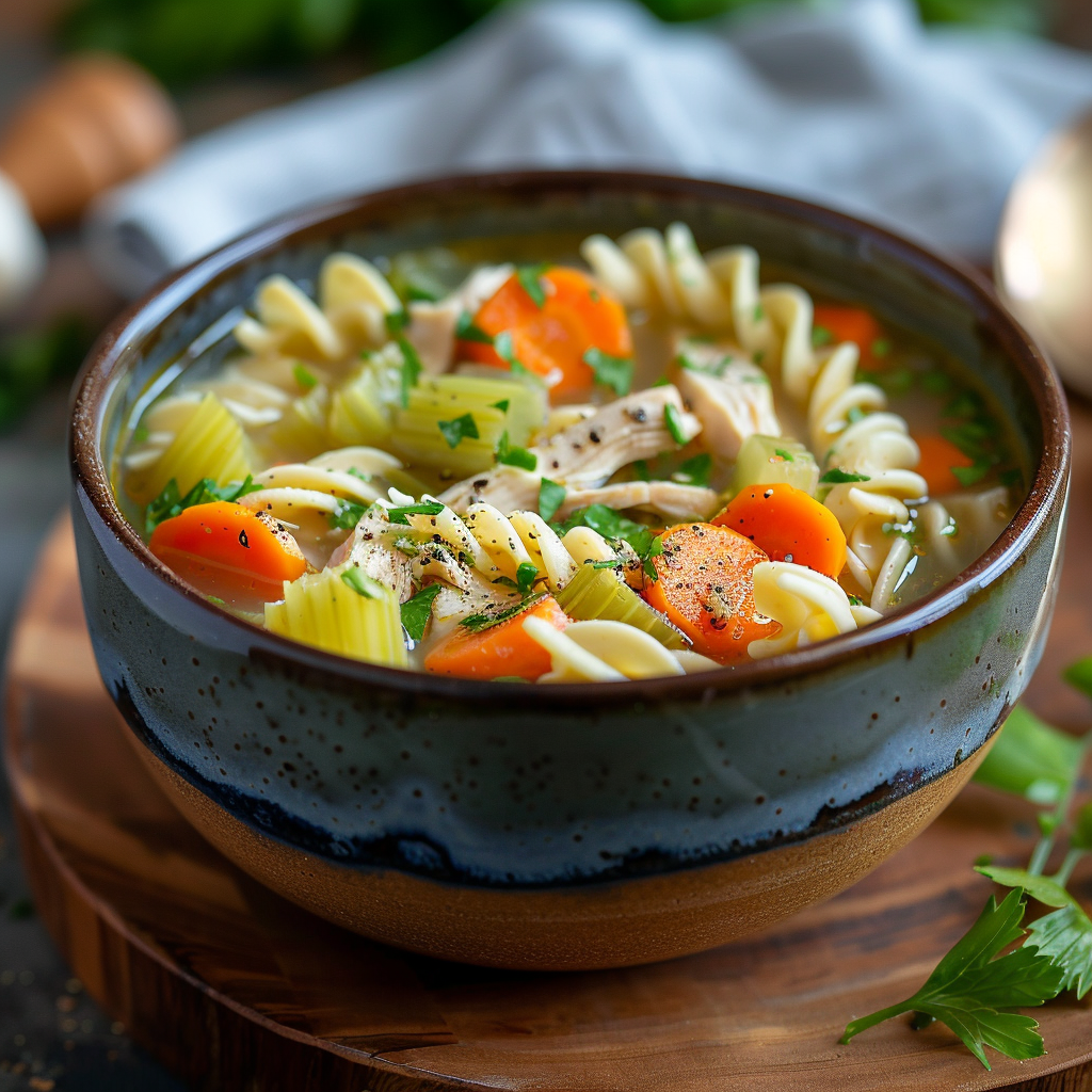 Instant Pot Chicken Noodle Soup