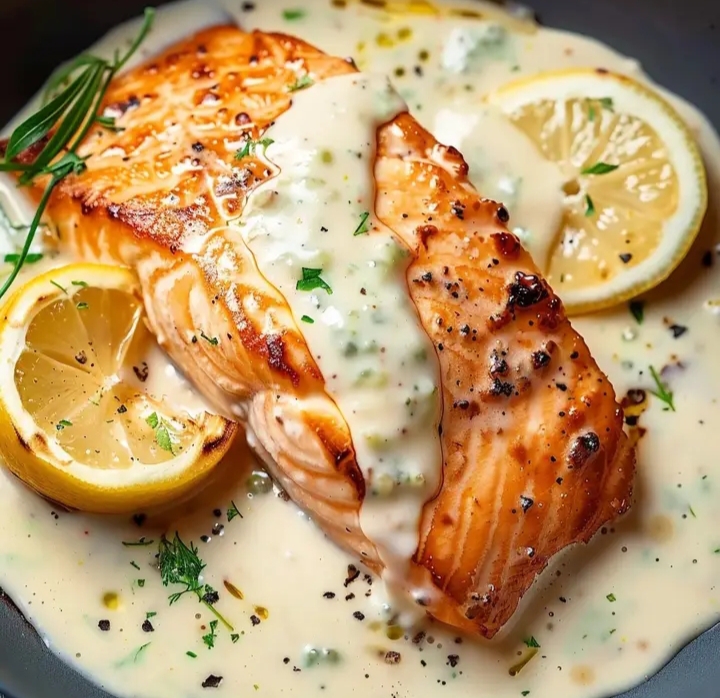 Lemon Cream Salmon