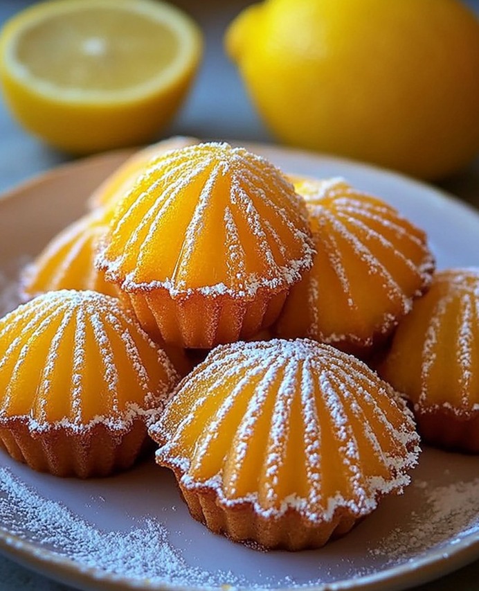 Lemon Madeleines Delight