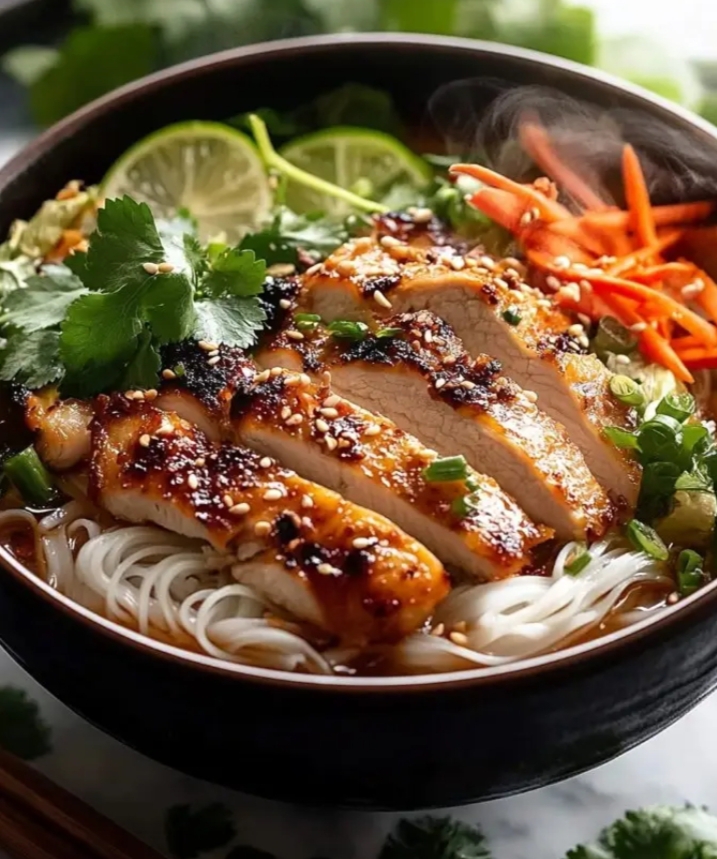 Lemongrass Chicken Noodles