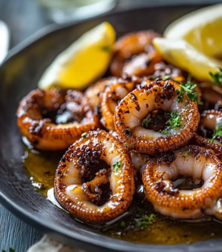 Marinated Baby Octopus