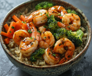 Meal Prep Shrimp & Brown Rice Bowls: Quick & Healthy Recipes