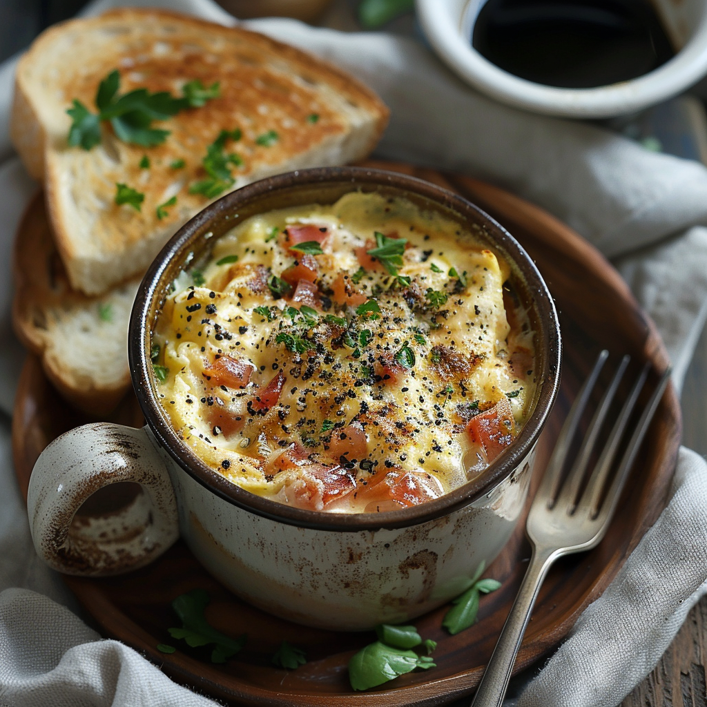 Microwave Mug Omelette in 2 Minutes: Quick & Delicious Breakfast Hack 3 Microwave Mug Omelette in 2 Minutes