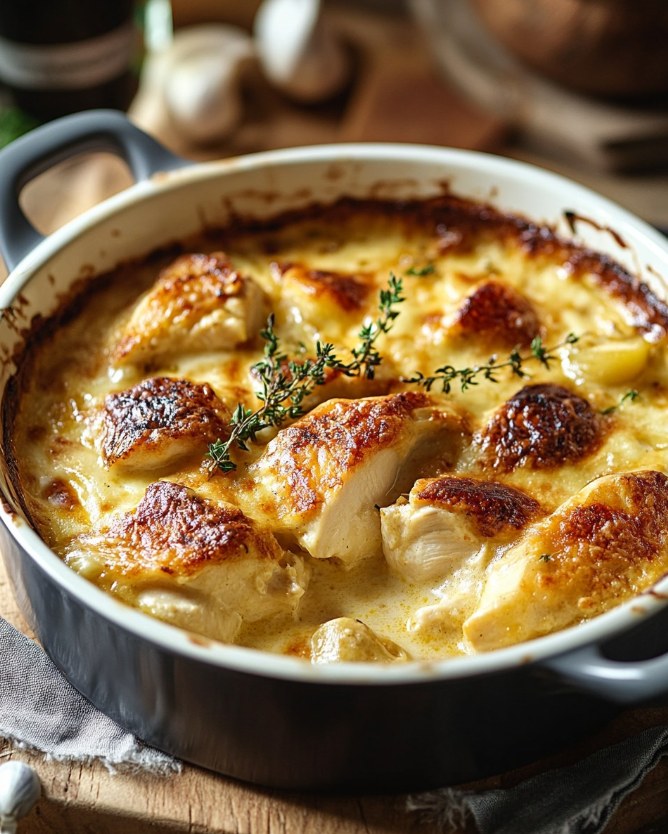 Normandy Chicken Casserole