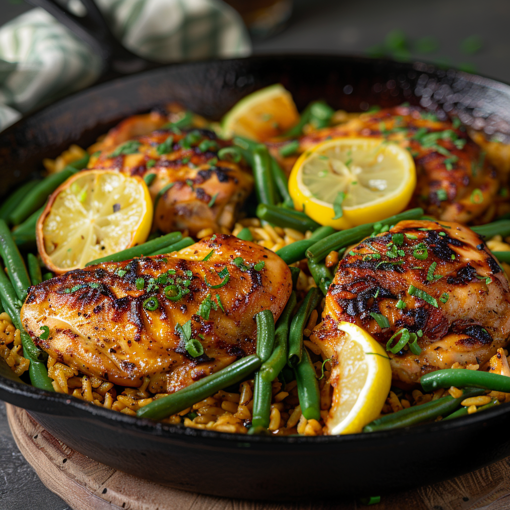 One-Pot Chicken & Rice Skillet