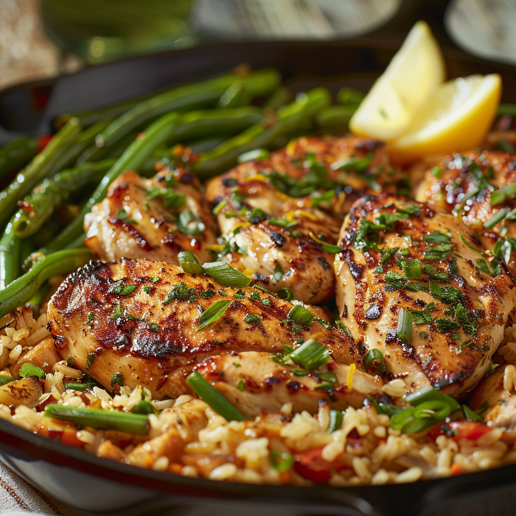 One-Pot Chicken & Rice Skillet: Effortless, Flavorful Dinner Delight 3 One-Pot Chicken & Rice Skillet