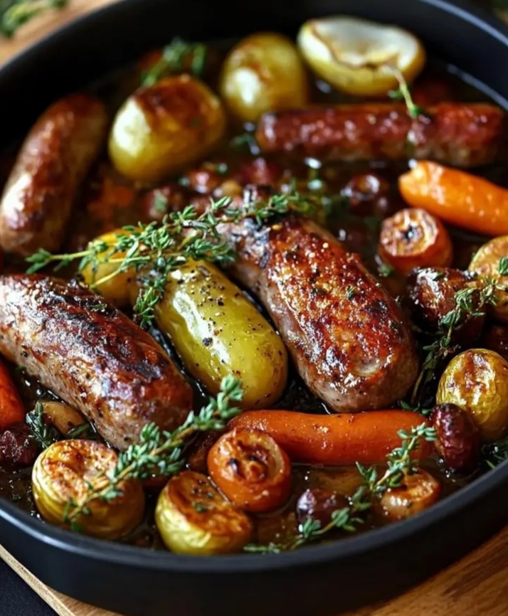 Oven Roasted Sausages