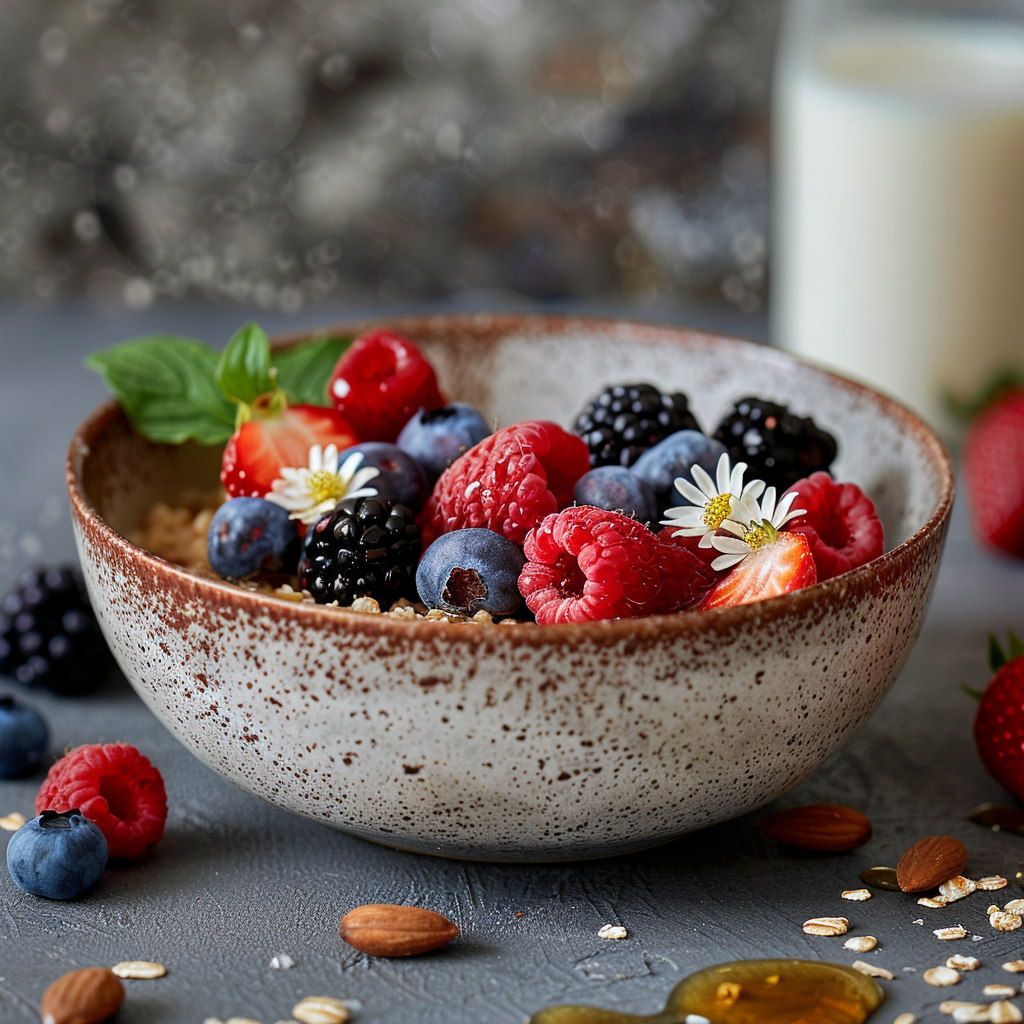 Overnight Buckwheat Porridge with Berries: Effortless & Delicious Breakfast Solution 2 Overnight Buckwheat Porridge with Berries