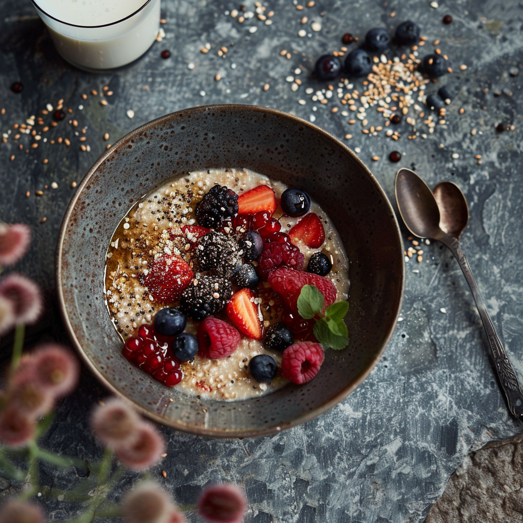 Overnight Buckwheat Porridge with Berries: Effortless & Delicious Breakfast Solution 3 Overnight Buckwheat Porridge with Berries