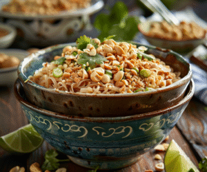 Overnight Thai Peanut Noodle Bowls: Quick & Irresistible Flavor