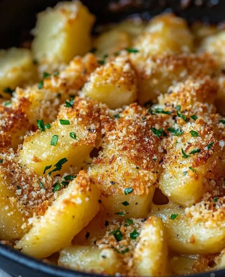 Parmesan Crusted Potatoes: The Ultimate Savory Delight 1 Parmesan Crusted Potatoes