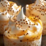 Passion Fruit Meringue Cups