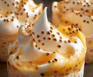 Passion Fruit Meringue Cups: Effortlessly Elegant Dessert Delight