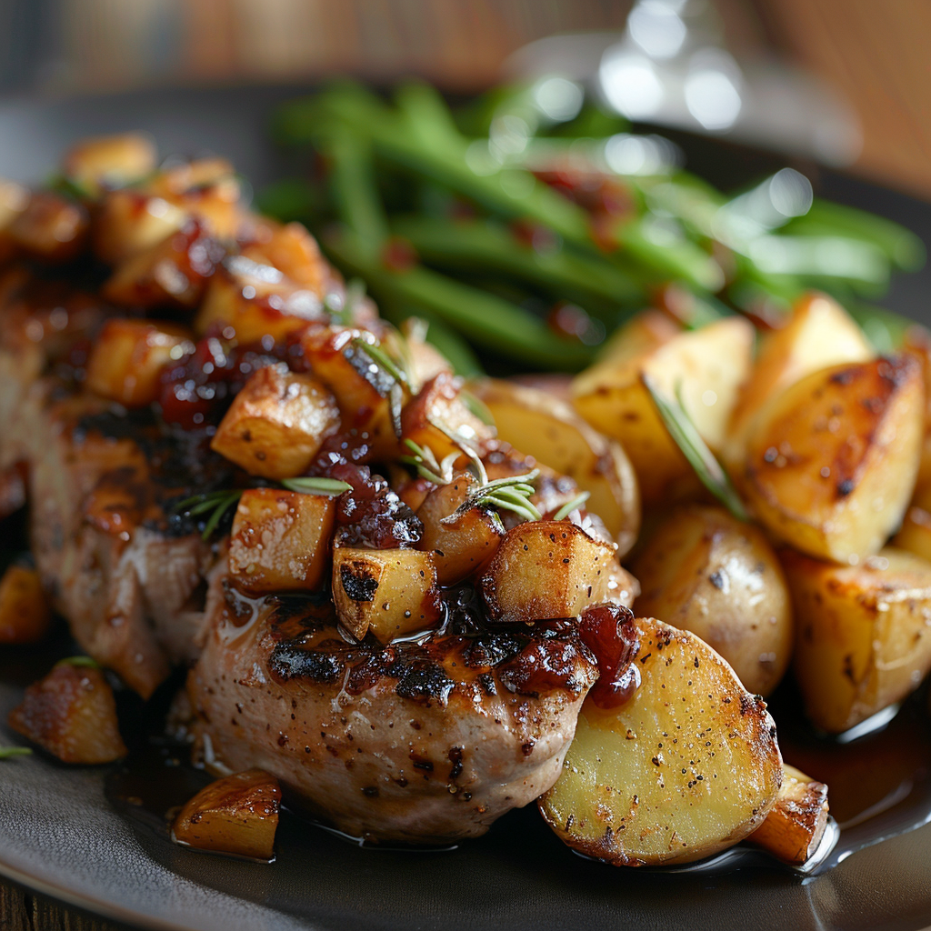 Pork Tenderloin with Apple Chutney: Irresistibly Delicious Recipe 3 Pork Tenderloin with Apple Chutney